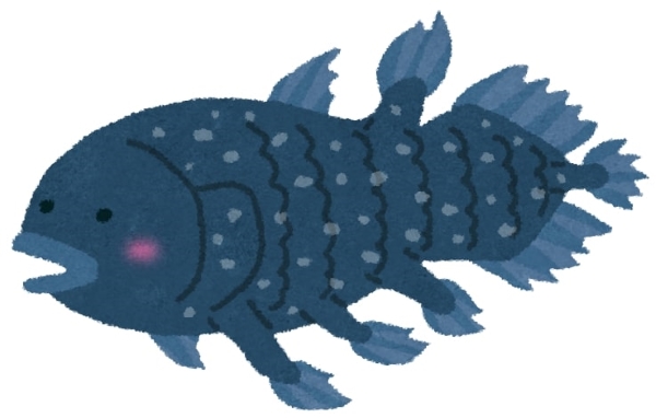 Hình ảnh loài cá Coelacanth - Cá vân tay