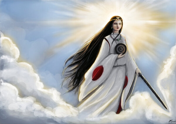 Nữ thần mặt trời Amaterasu